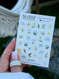 Nail slider decals with no excess film NC039
