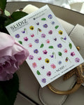 Nail slider decals with no excess film NC027