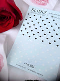 Nail slider decals with no excess film NC021