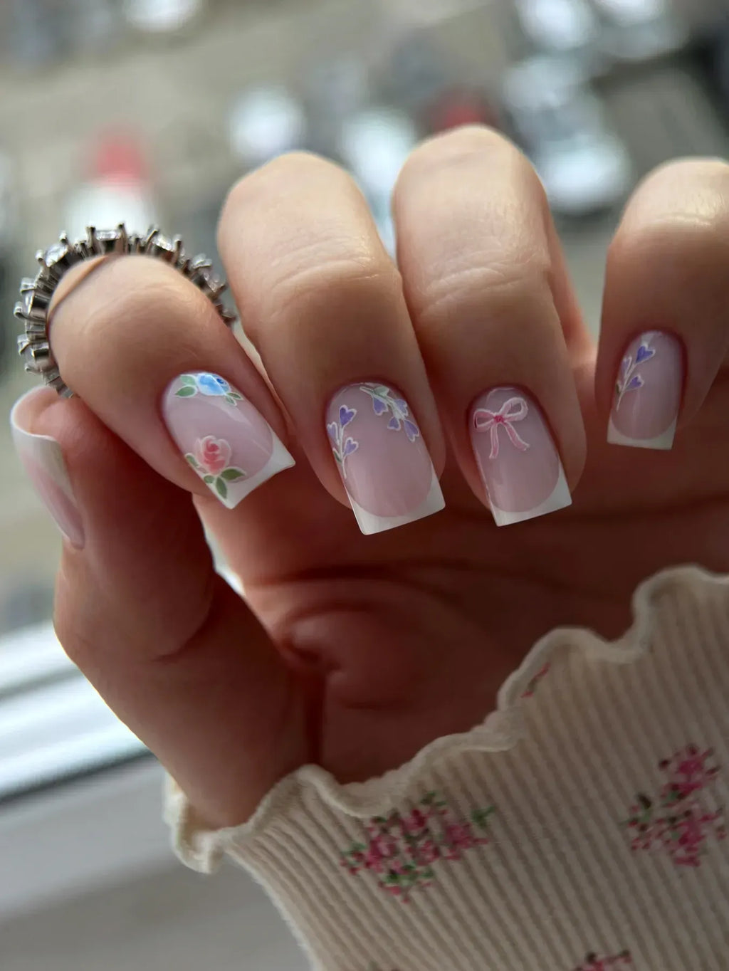 Nail slider decals with no excess film NC025