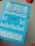 Nail slider decals on any background 772