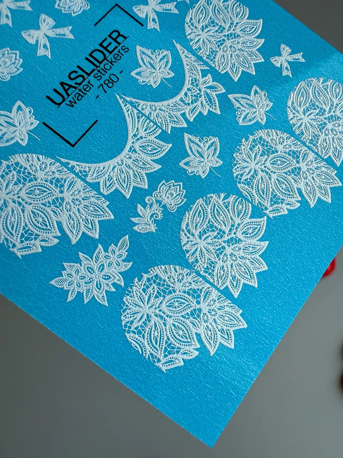 Nail slider decals on any background 780