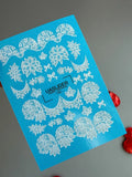 Nail slider decals on any background 780