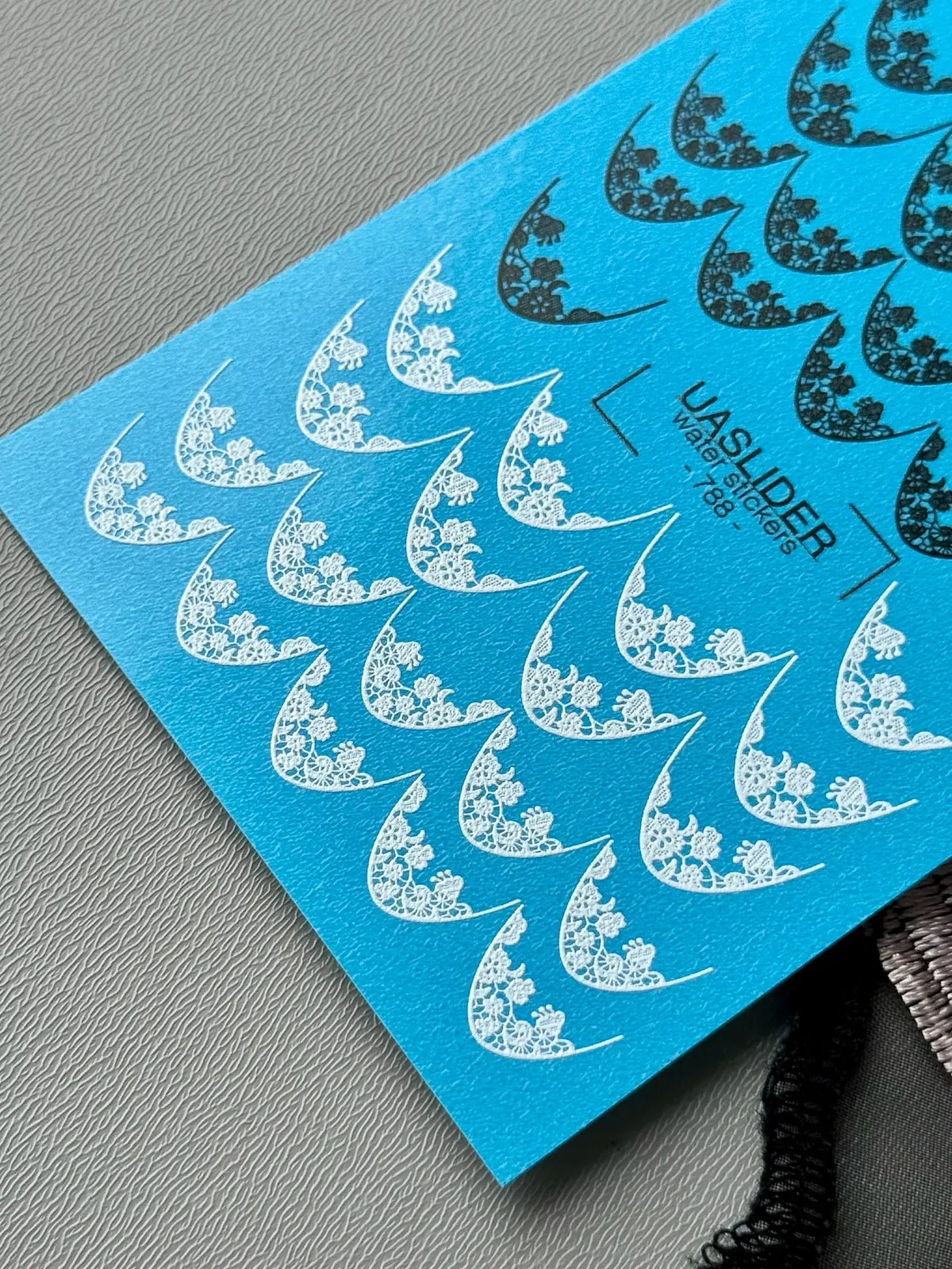 Nail slider decals on any background 788
