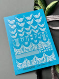 Nail slider decals on any background 790
