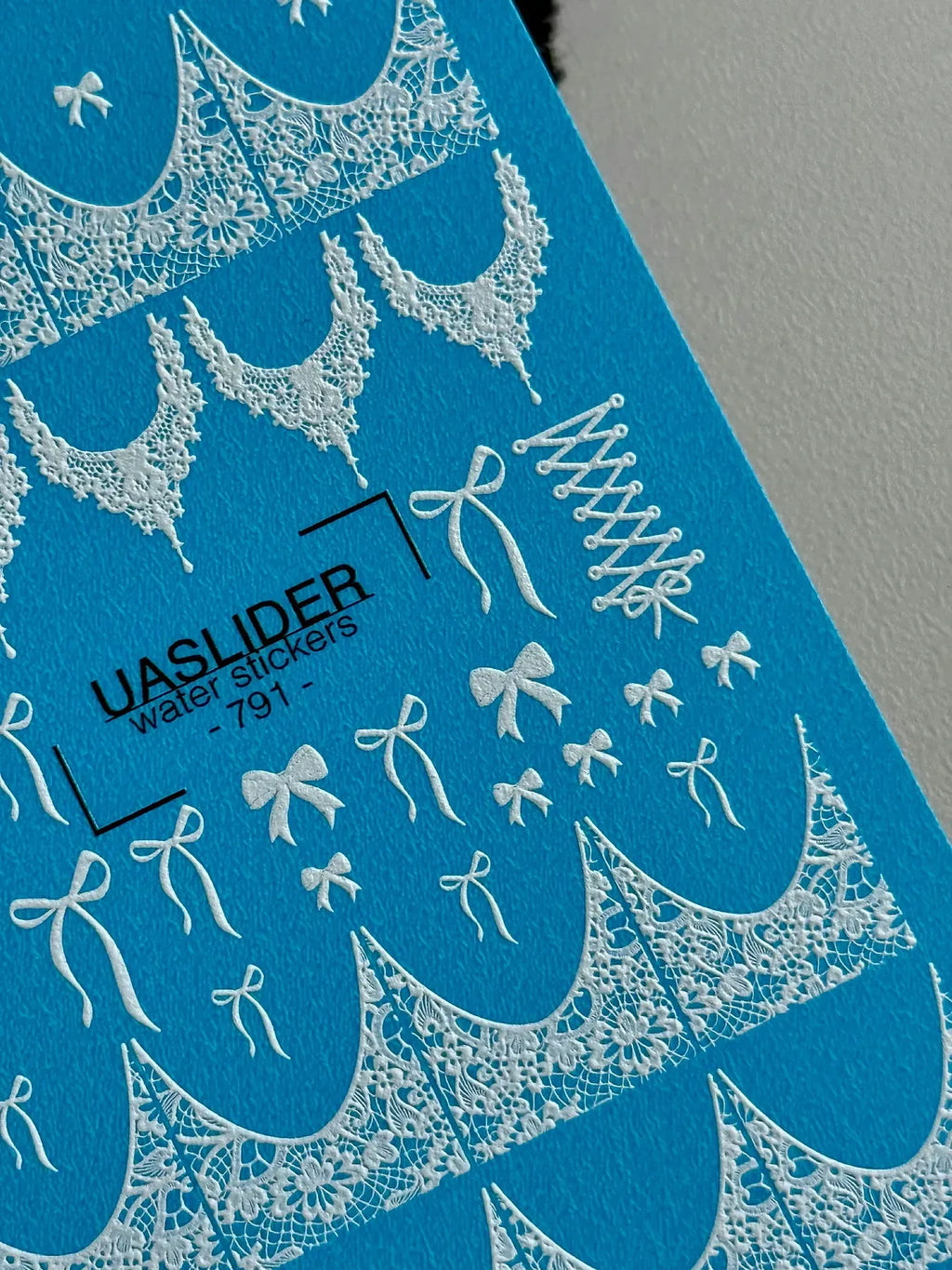 Nail slider decals on any background 791