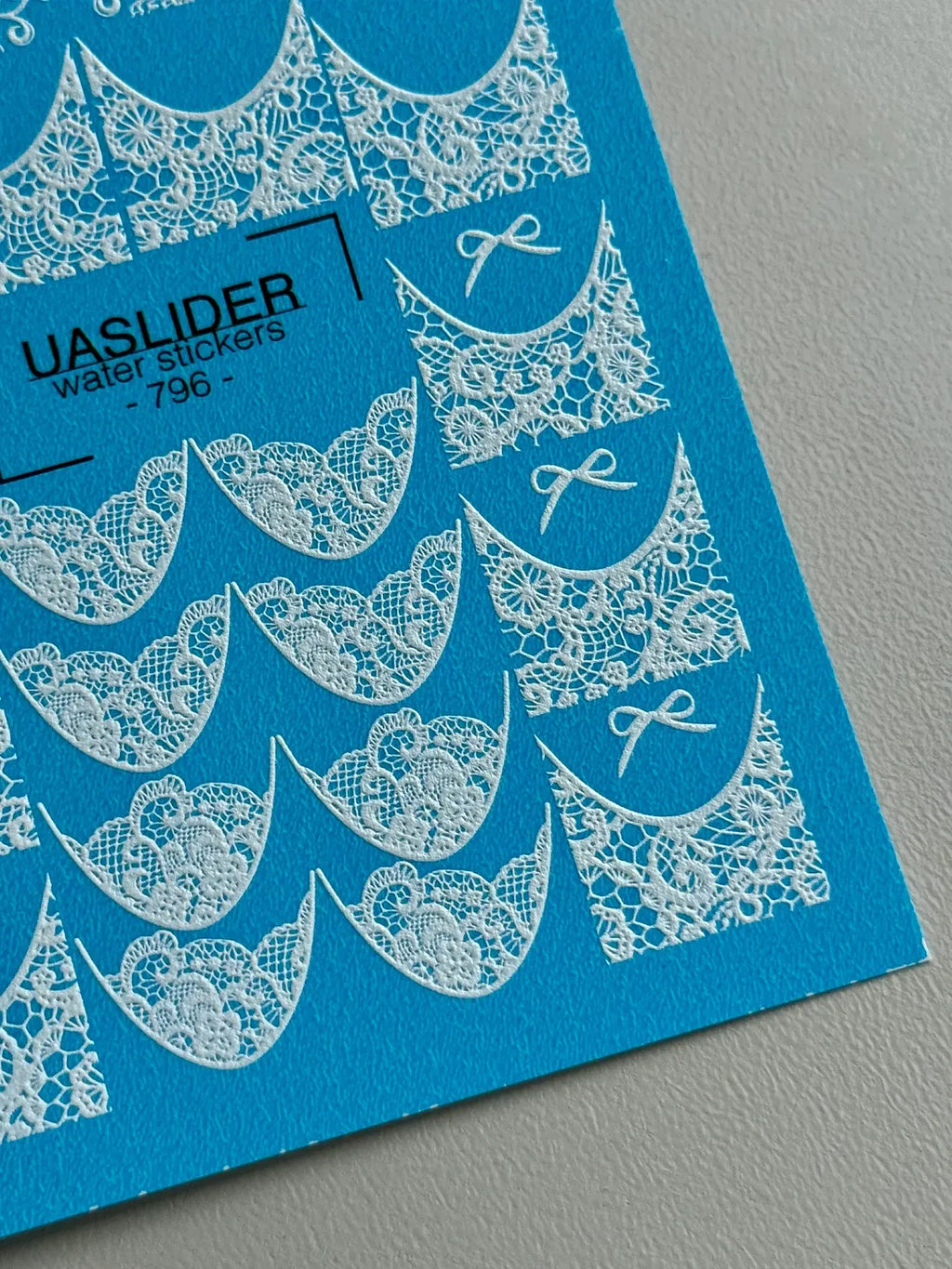 Nail slider decals on any background 796