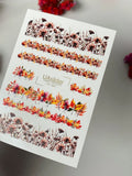 Foil Nail slider decals on any background CF_667