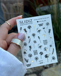 Foil Nail slider decals on any background 409