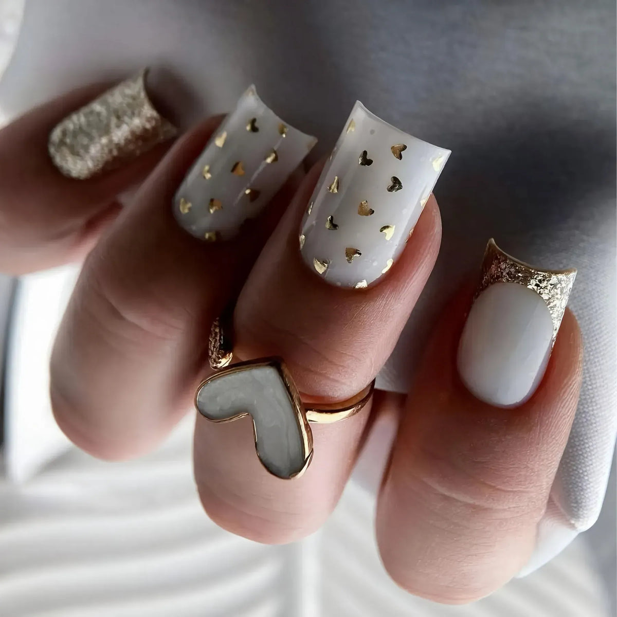 Foil Nail slider decals on any background 377