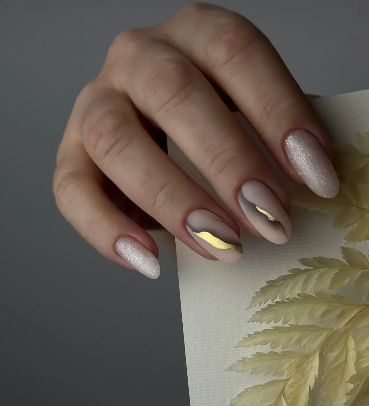 Foil Nail slider decals on any background 112