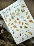 Foil Nail slider decals on any background 431