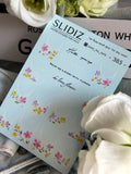 Nail slider decals on any background 385
