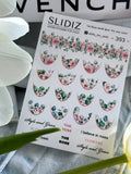 Nail slider decals on any background 393