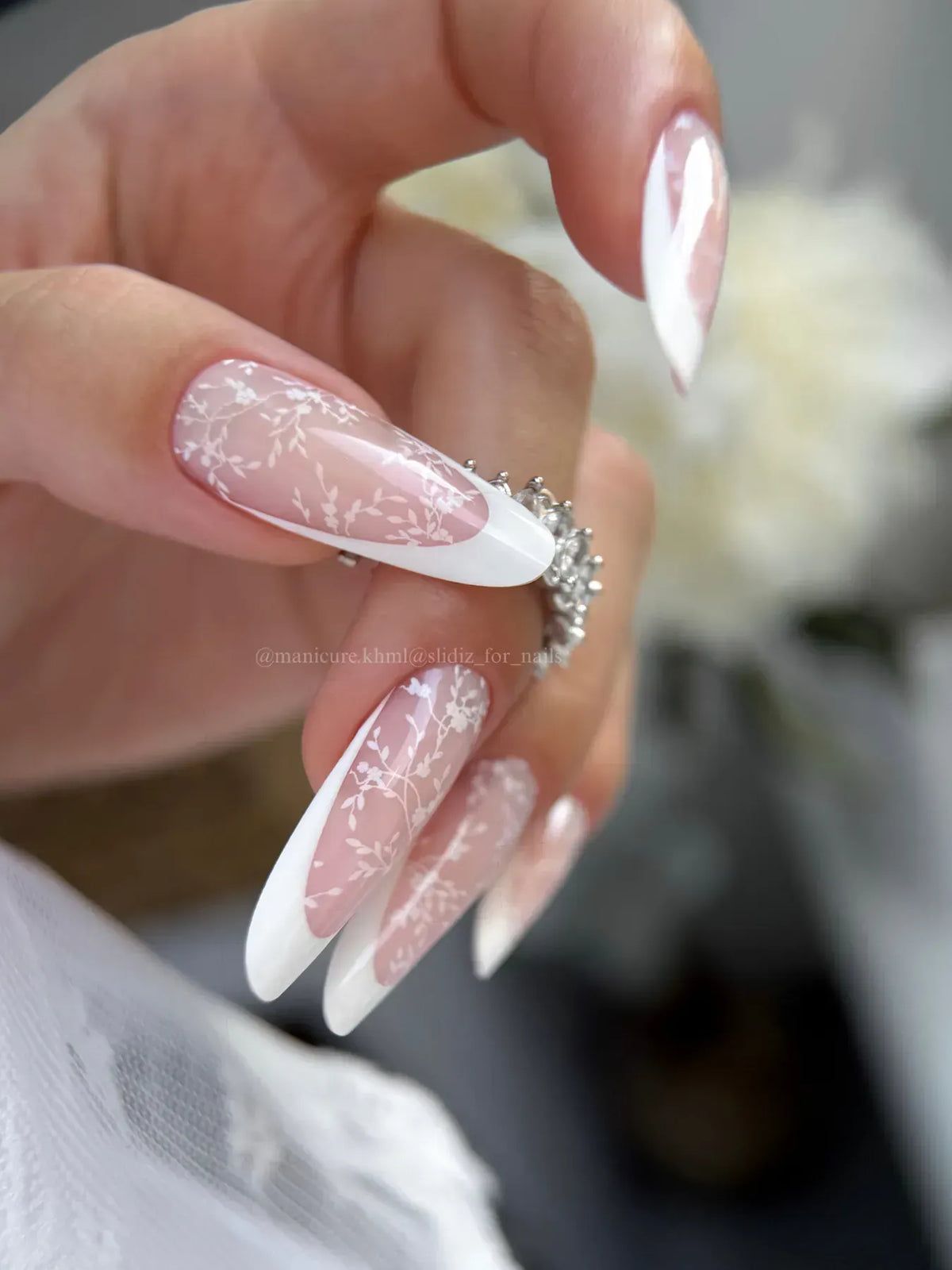 Nail slider decals on any background 416