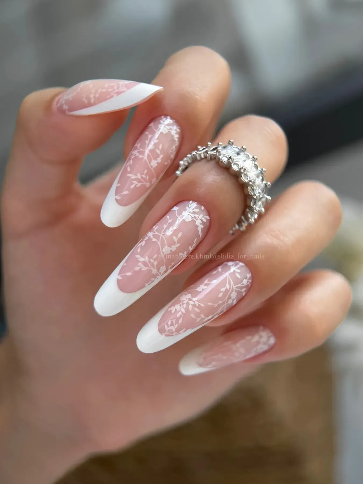 Nail slider decals on any background 416
