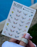 Nail slider decals on any background 420