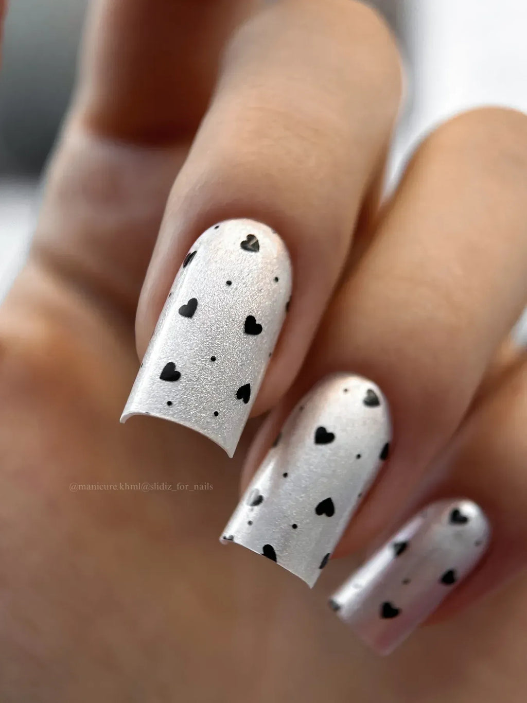 Nail slider decals on any background 373