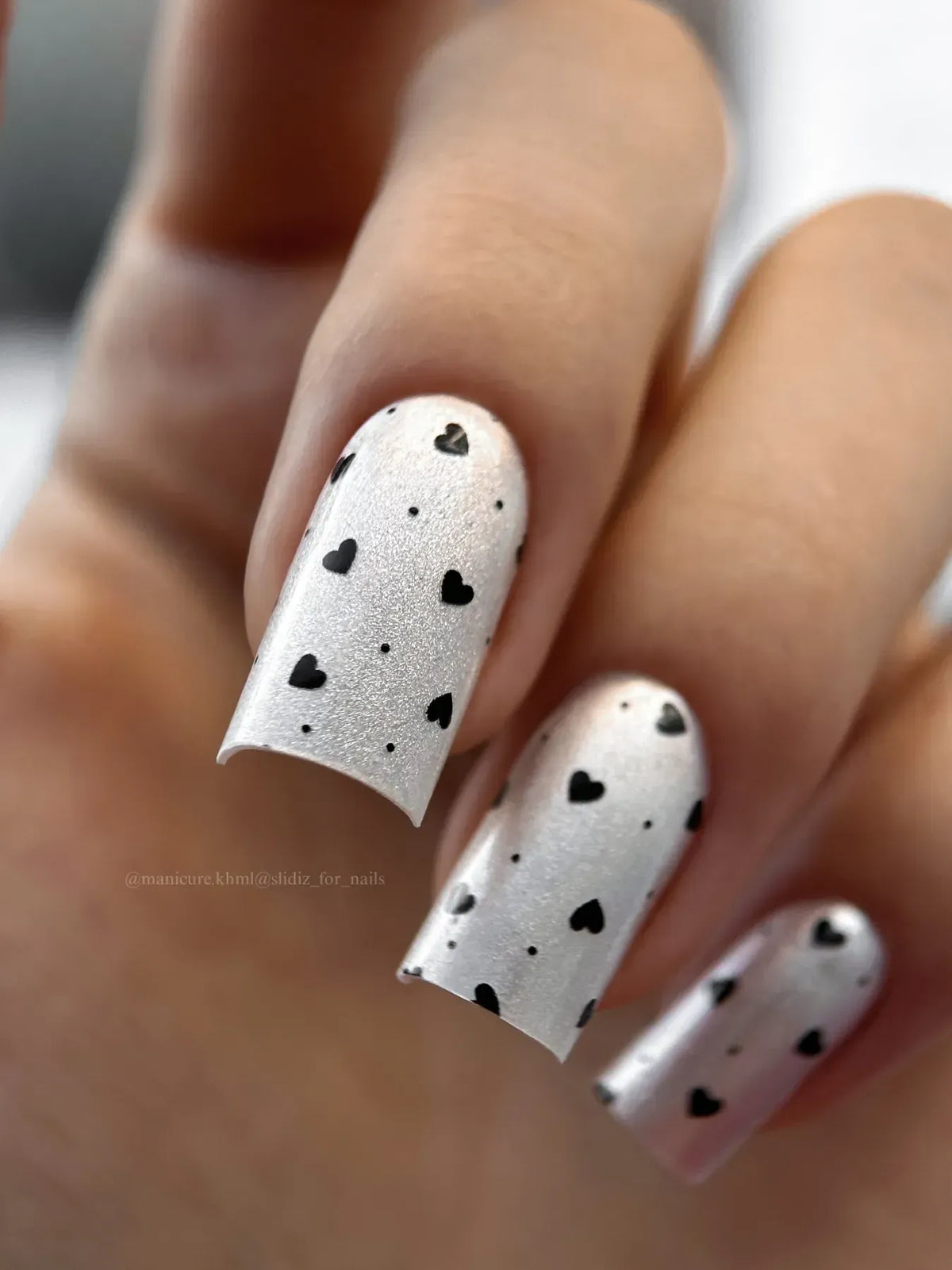 Nail slider decals on any background 373