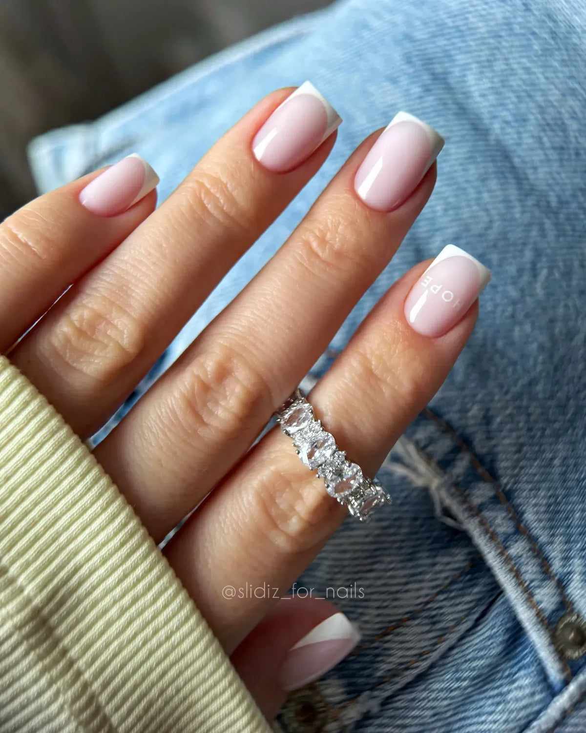 Nail slider decals on any background 376