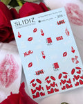Nail slider decals on any background 376