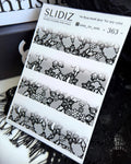 Nail slider decals on any background 363