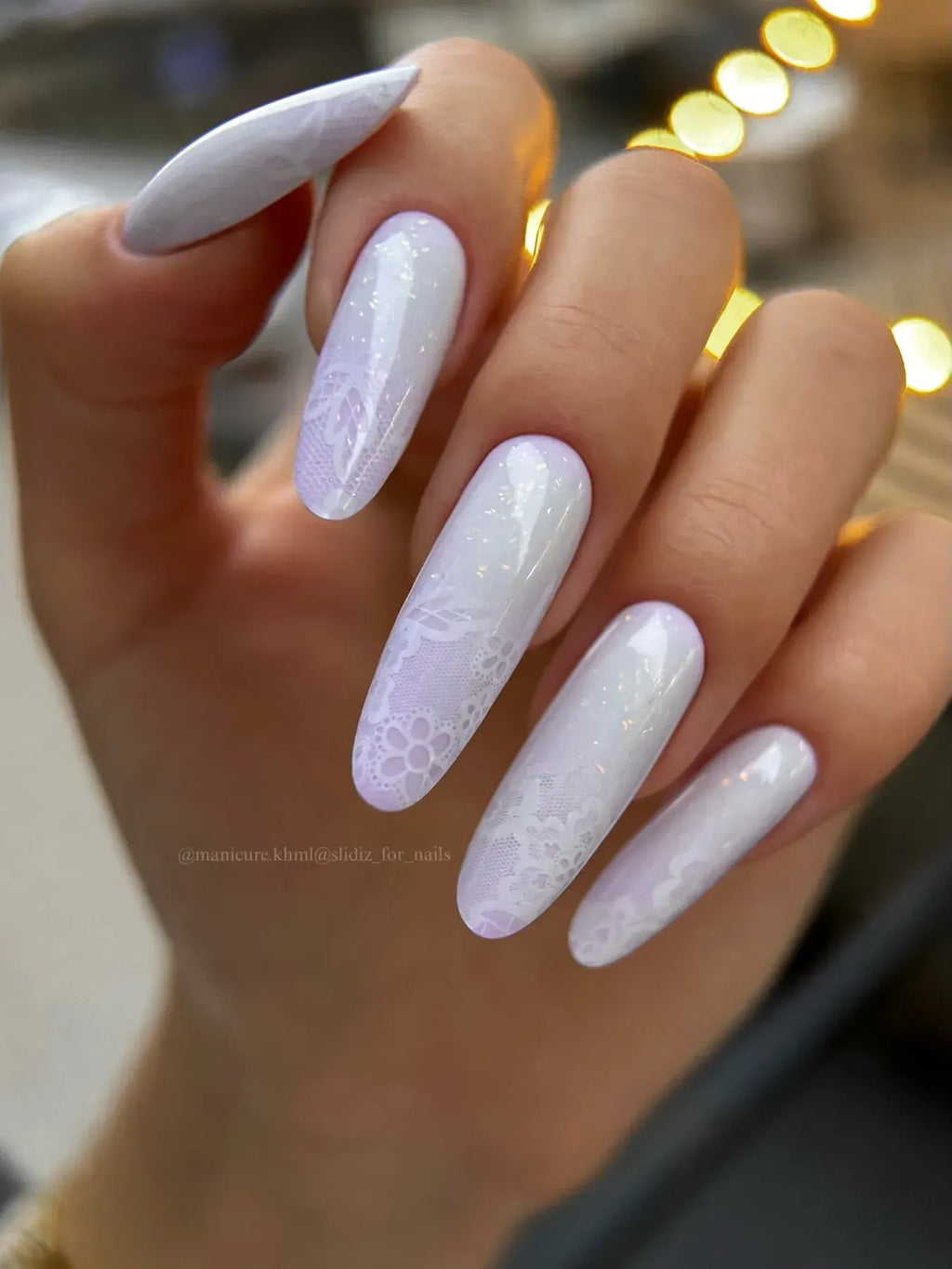 Nail slider decals on any background 366