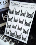 Nail slider decals on any background 367