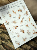 Nail slider decals on any background 424