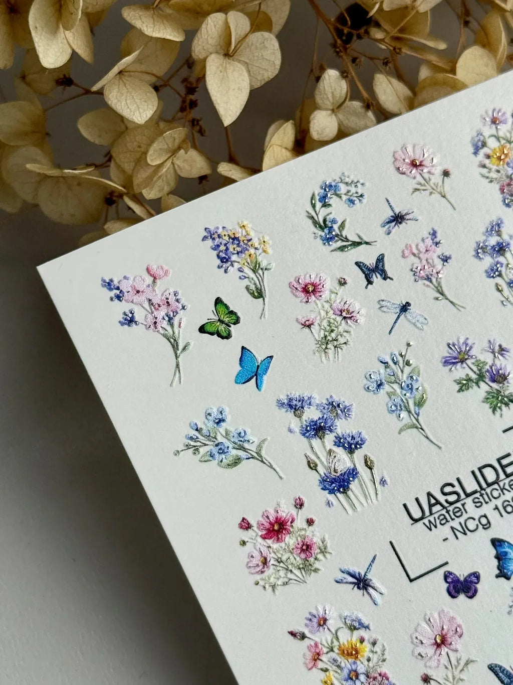 Nail slider decals on any background NC_168