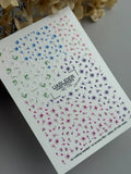 Nail slider decals on any background NC_170