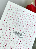 Nail slider decals with no excess film NC_178